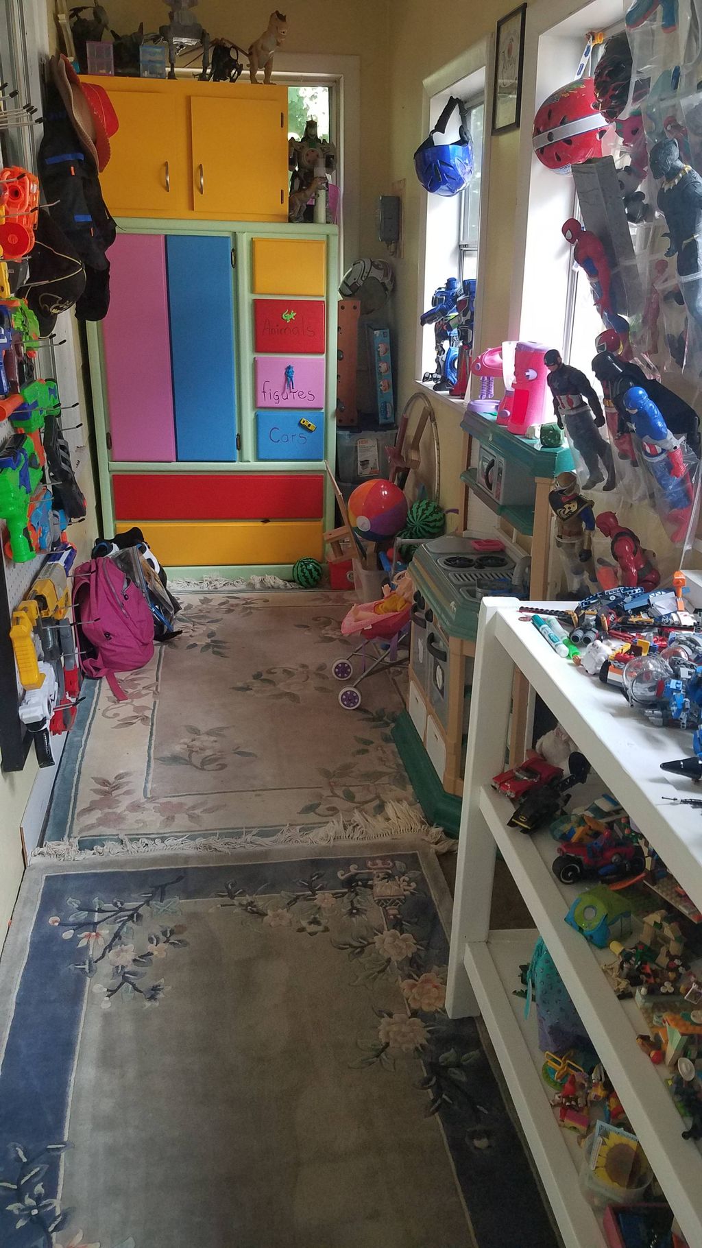 Toyroom cleaned up .