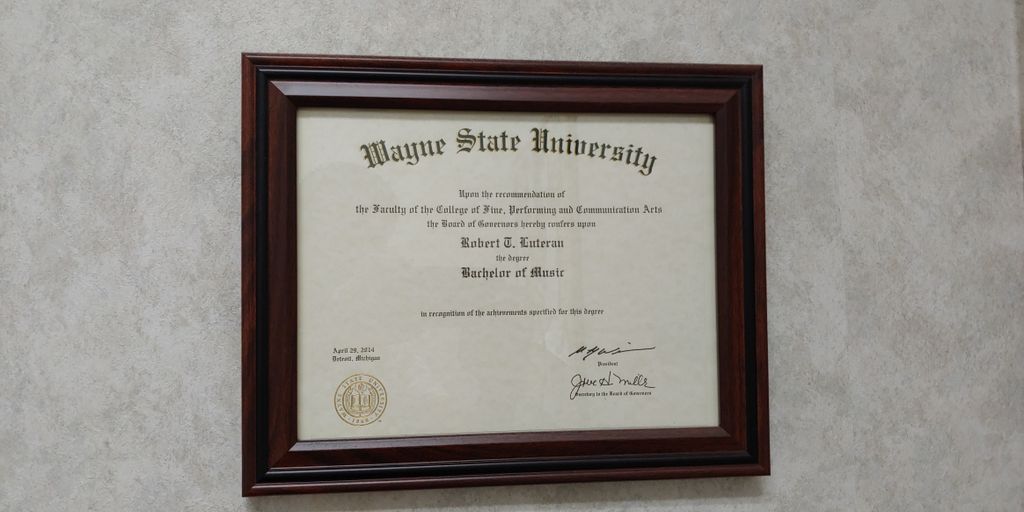 Wayne State University- Music Composition/Theory