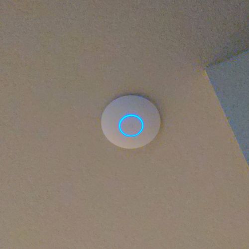 Jay did a great job installing my access points an