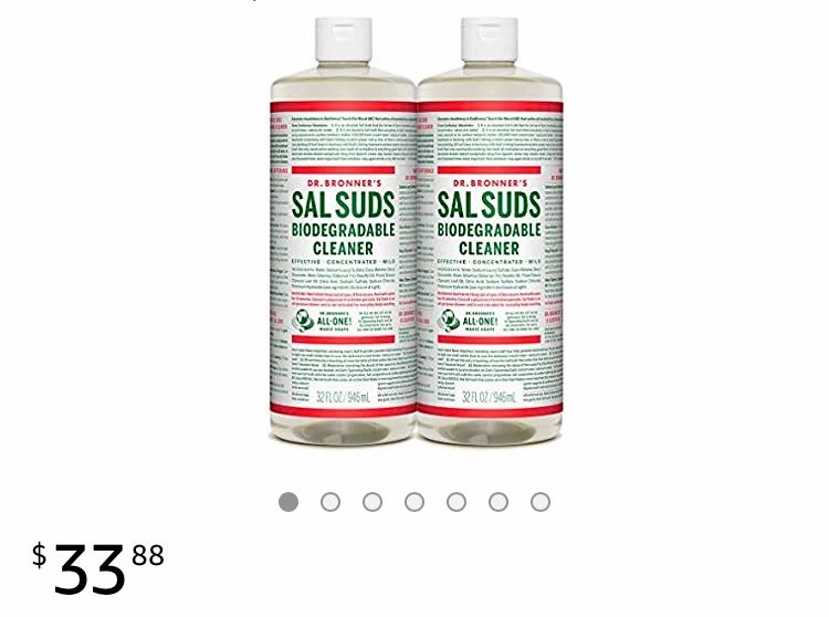 Dr. Bronner’s all purpose I love to use👍
