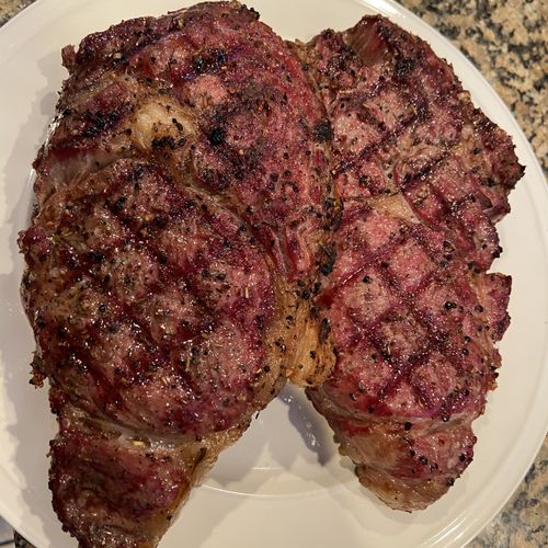 Seared Ribeyes