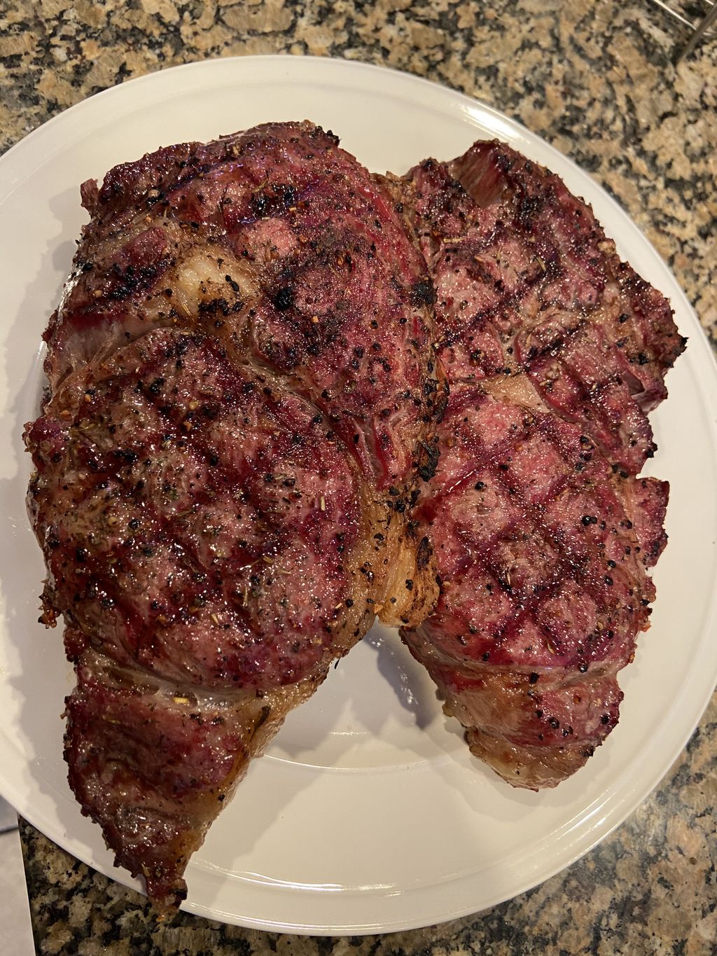 Seared Ribeyes
