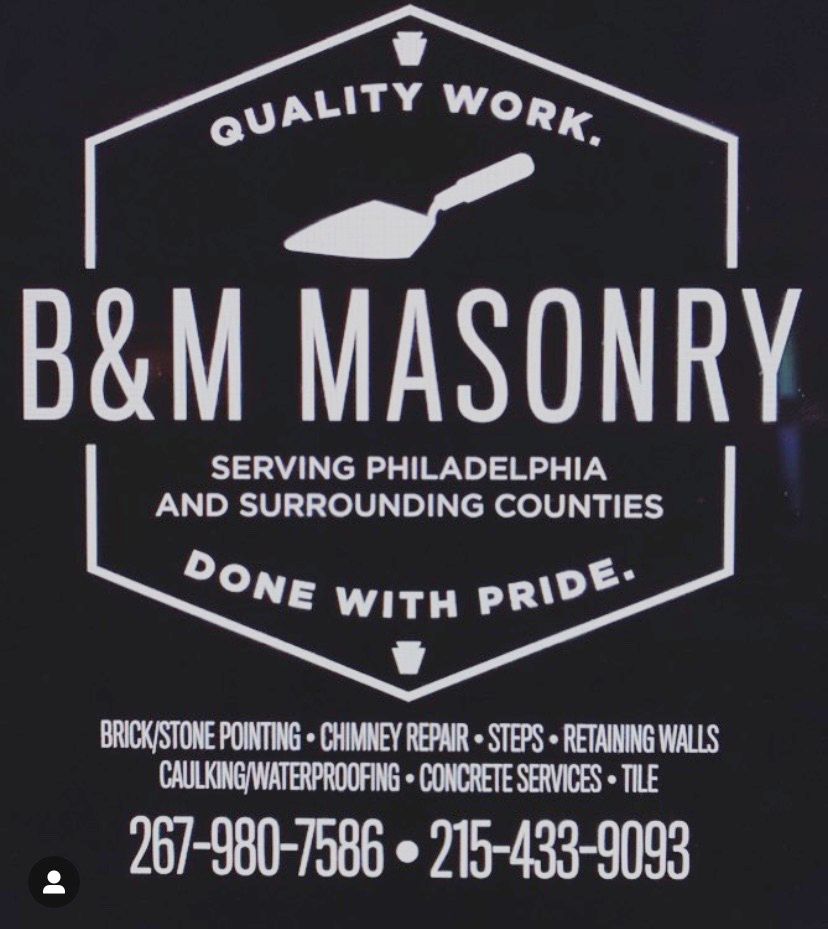 B&M Masonry Norwood, PA Thumbtack