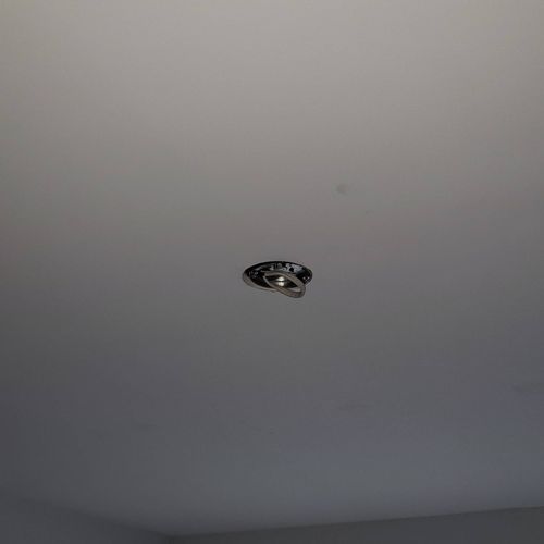 Albany added ceiling fan boxes for us where we had