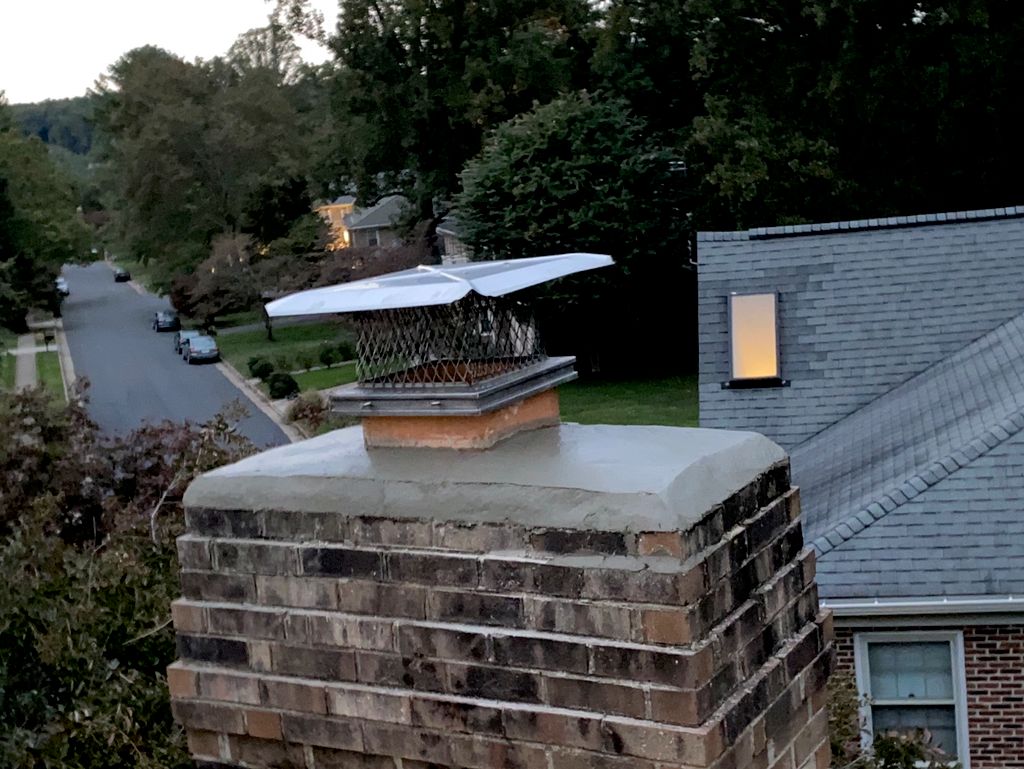 After-Chimney Crown Rebuilt