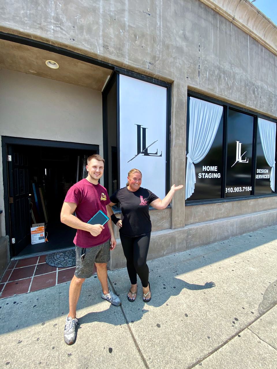 Our partner and staging PRO Lita Luhrsen!