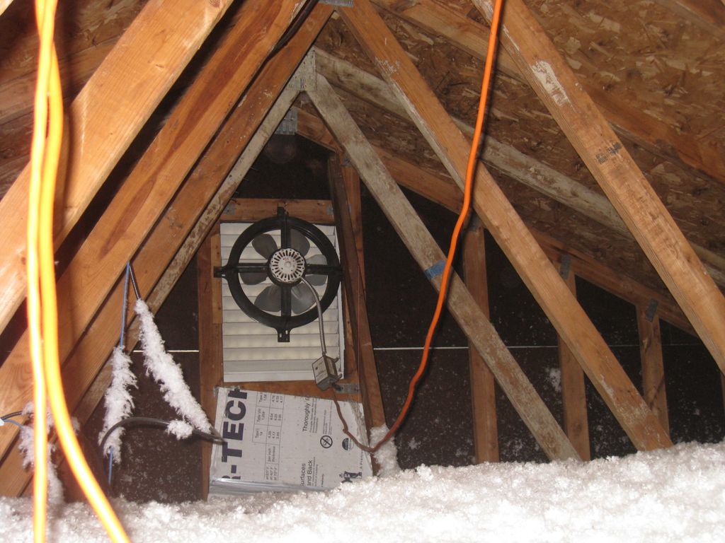 Attic air flow findings