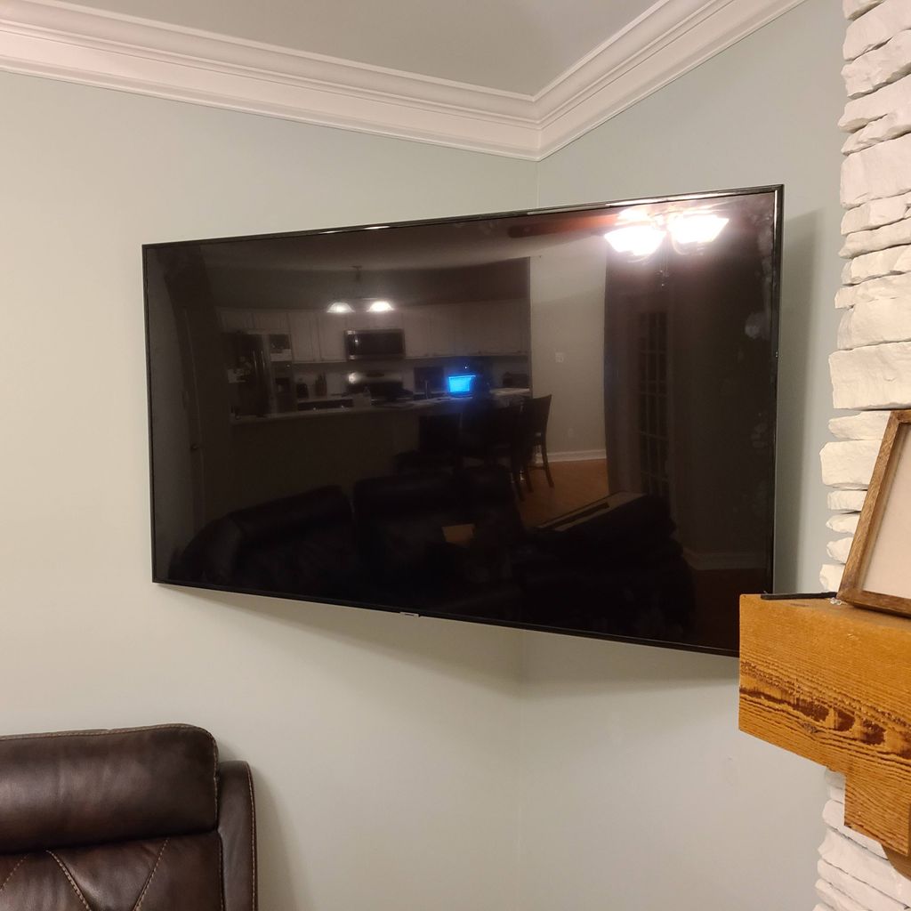 TV set on the corner