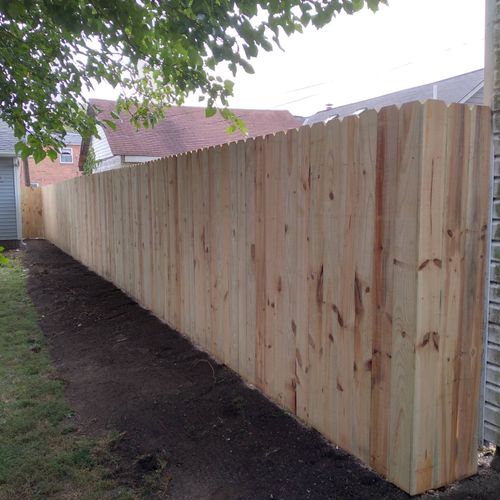 6 Foot Private Fence