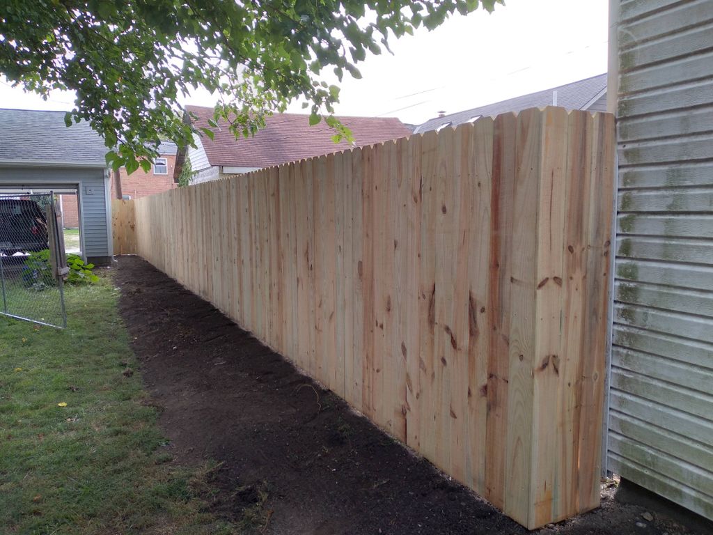 6 Foot Private Fence