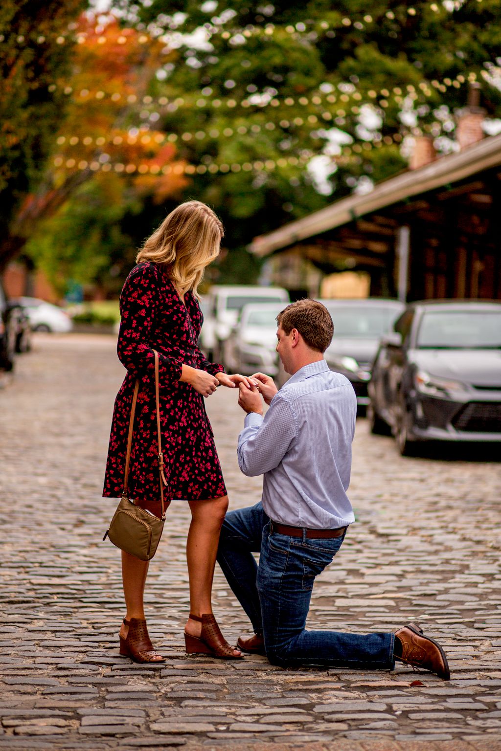 The most beautiful proposal! Congratulations!
