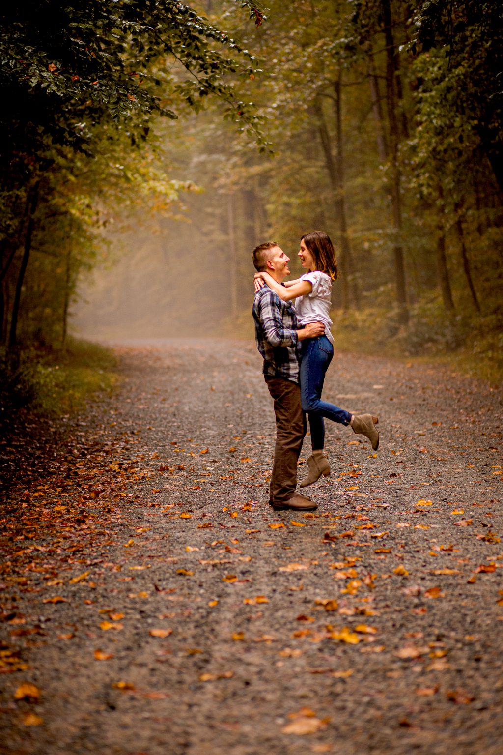 A sprinkly day=some of the most beautiful fog! 