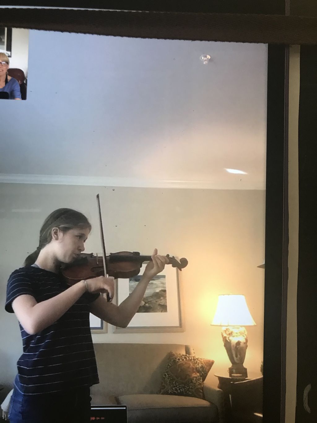 Online violin lessons. 