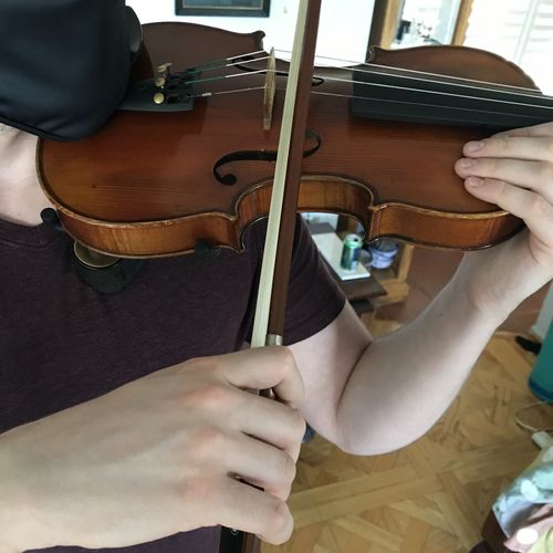 New violin student