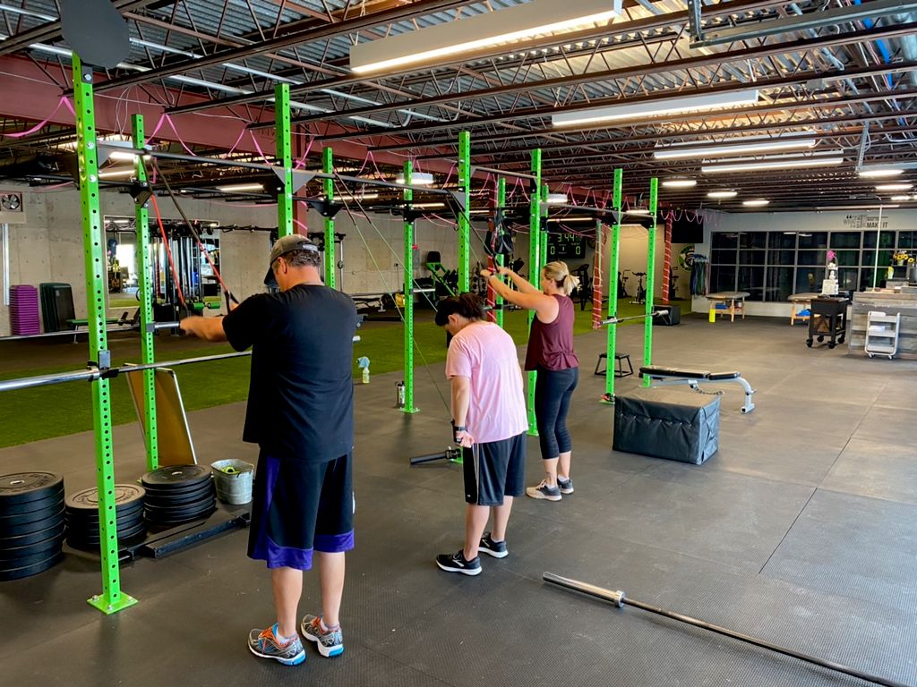 Clients training out of my studio in highlands ran