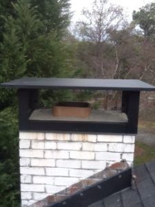 Customer flat top chimney cover 