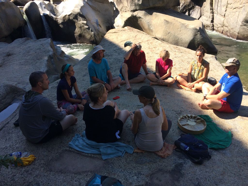 Healing Shamanic Circle I teach.