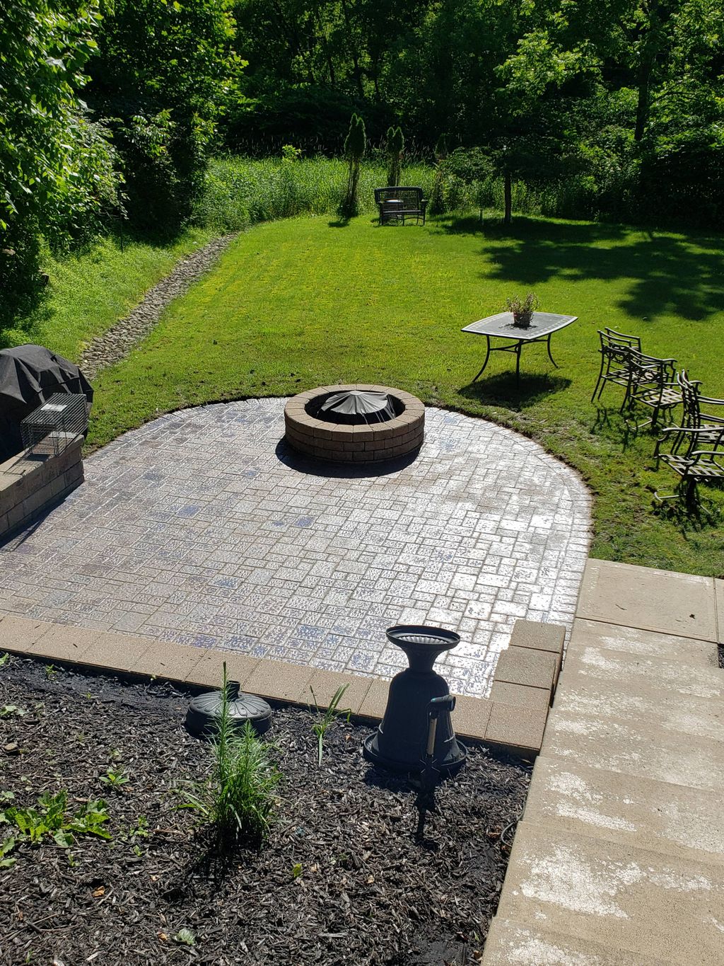 Lower Patio After