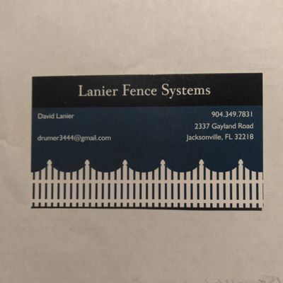 Avatar for Lanier Fence Systems