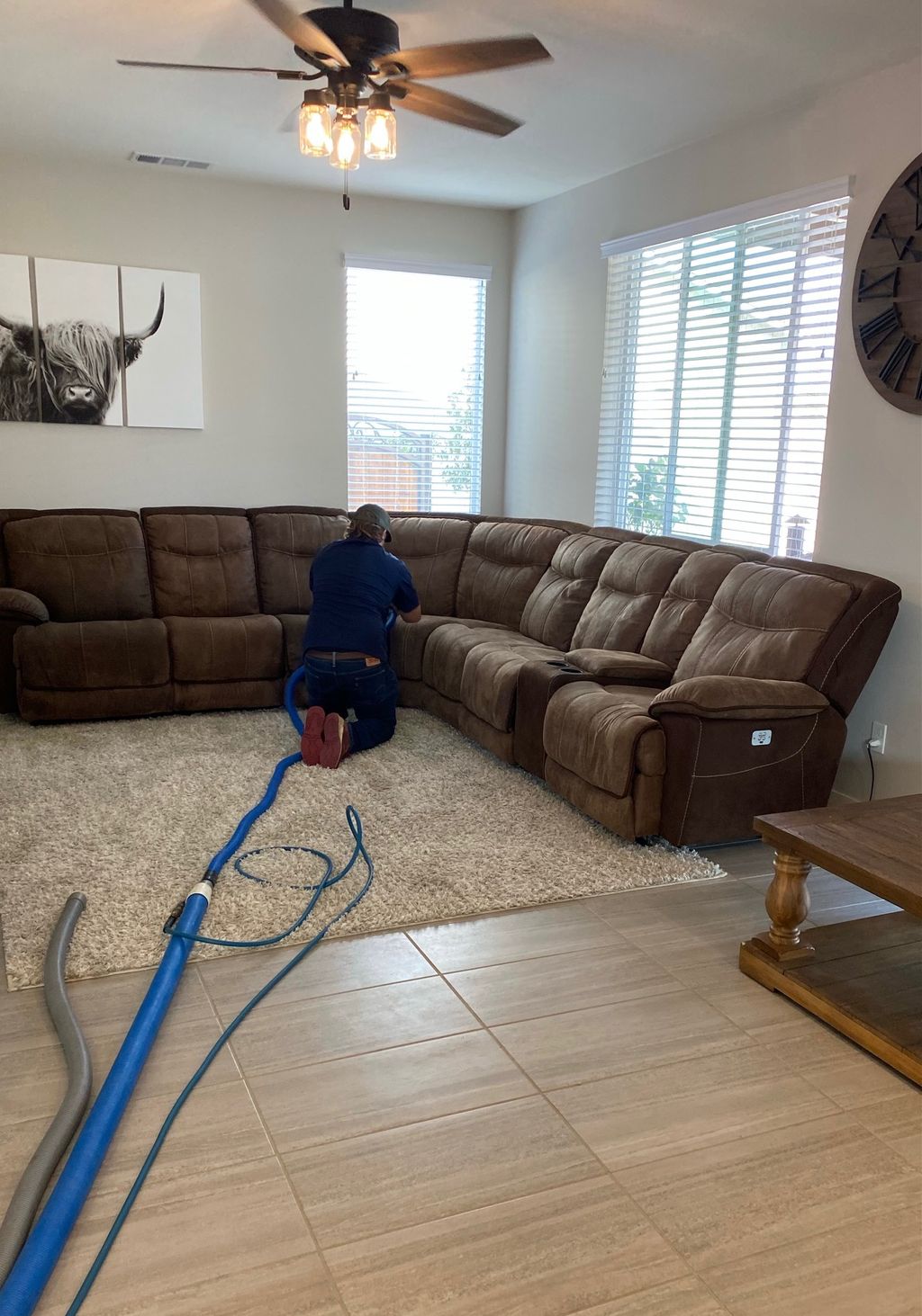 Upholstery cleaning