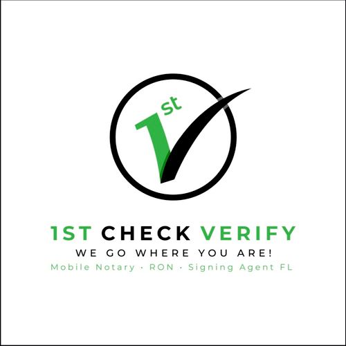 1St Check Verify Mobile Notary Jacksonville, FL