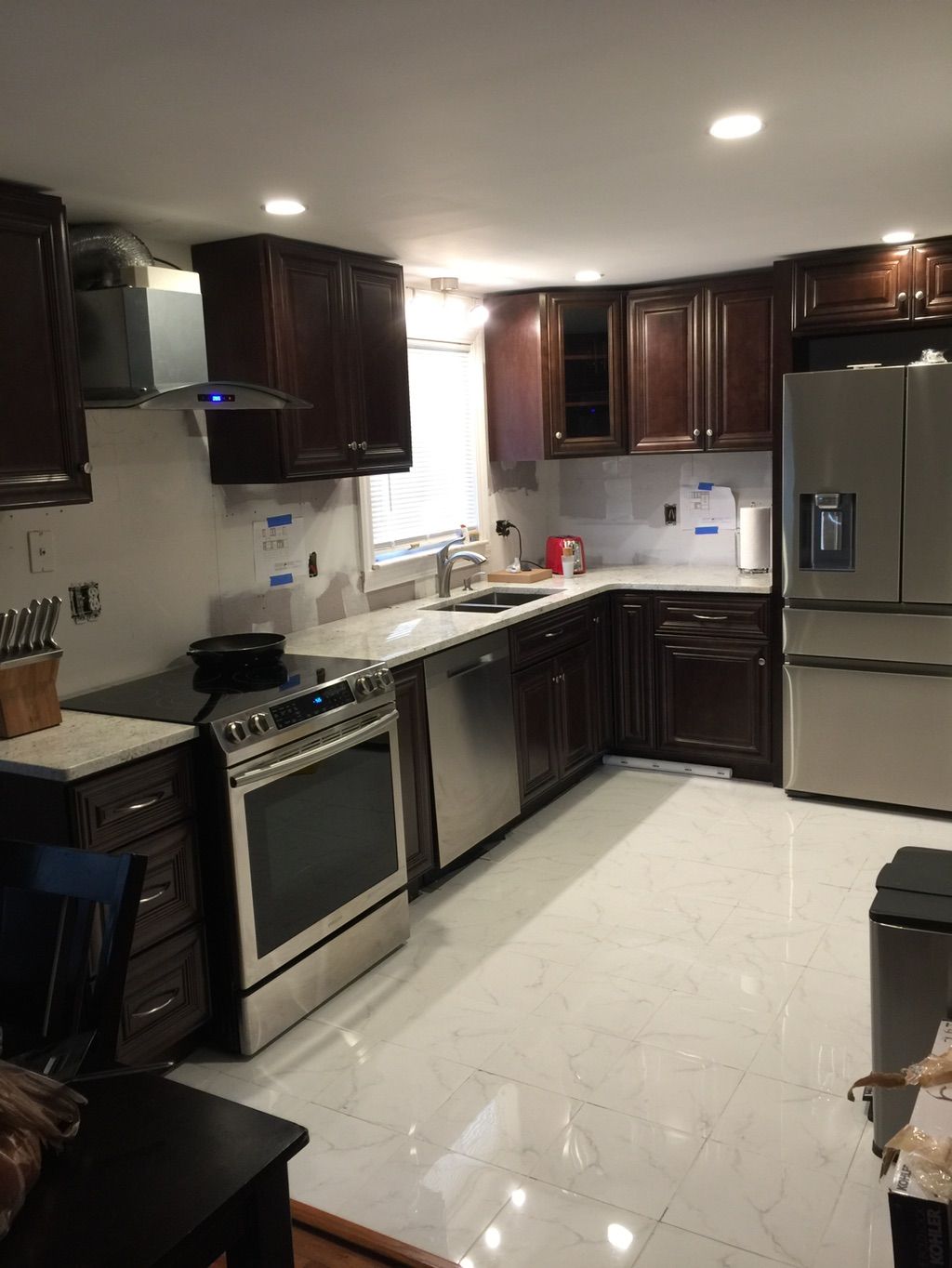 Finished complete kitchen remodel. Gut remodel. Ne