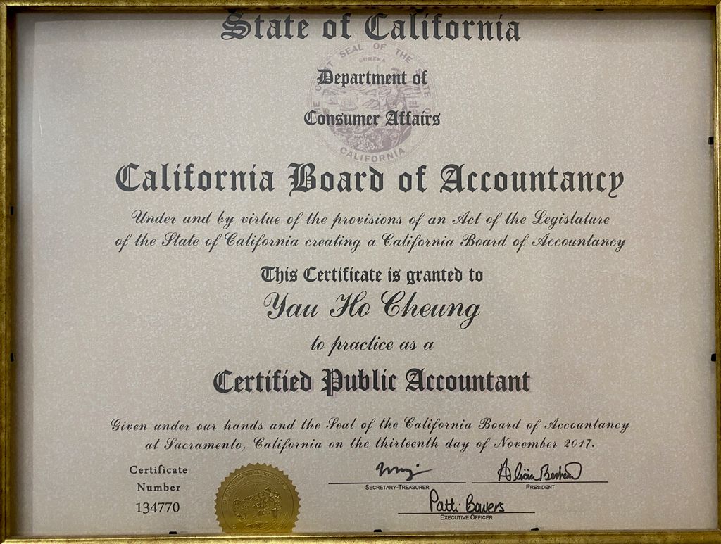 CPA license 