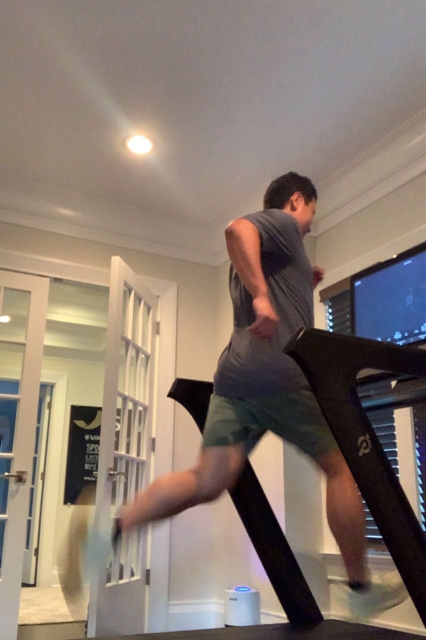 First we lift, then we sprint. Virtual doesn’t mea