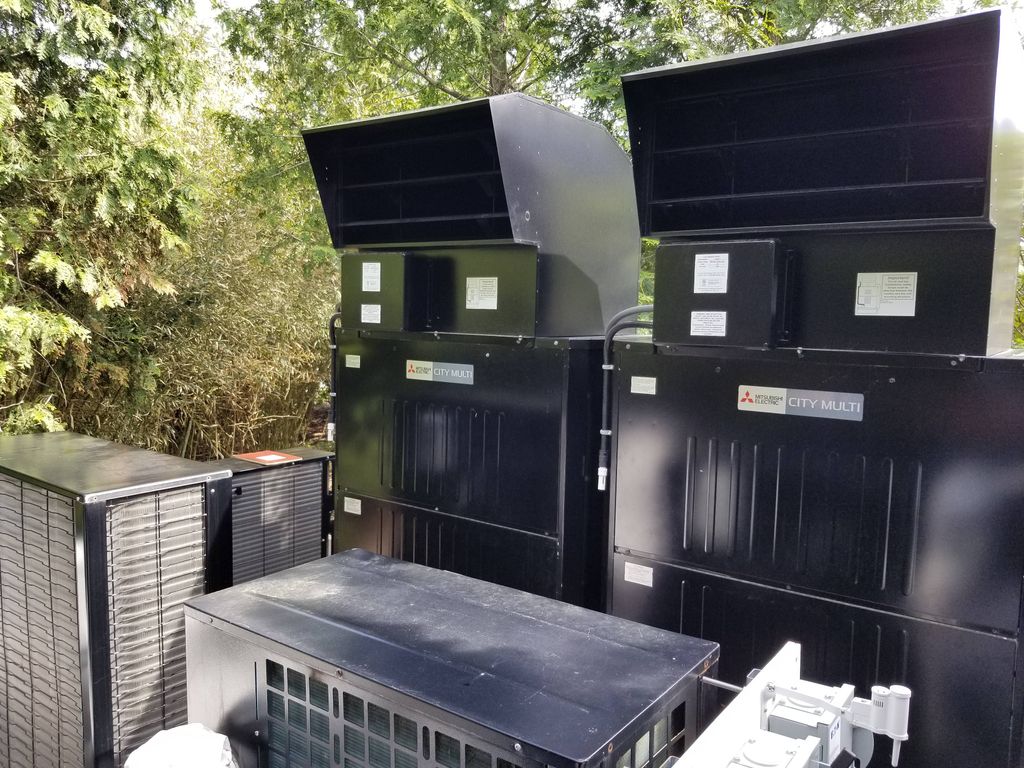 Custom Mitsubishi VRF Installation