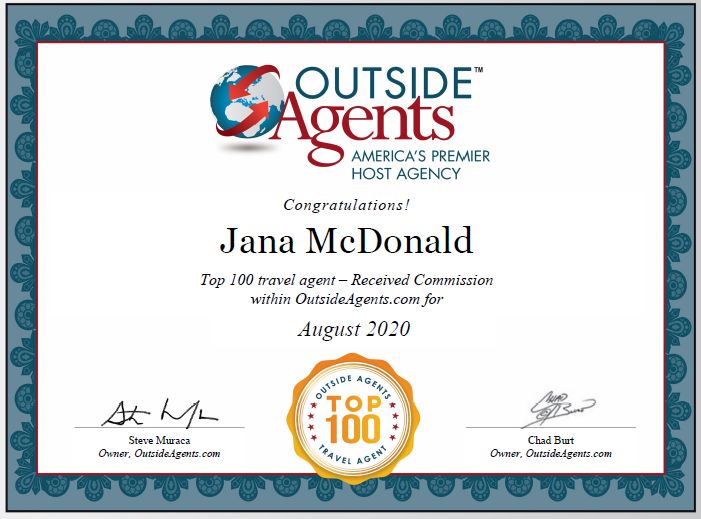 Top 100 out of over 6k agents for August 2020.