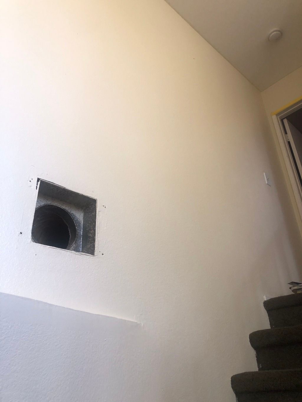 Front door/ stairwell painting 