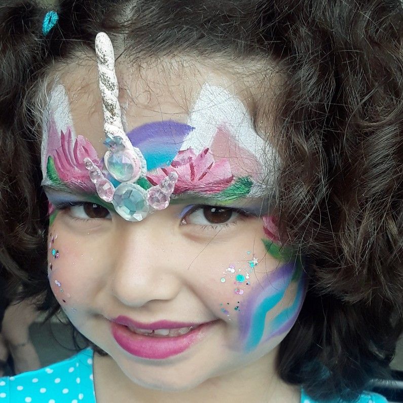 Shirley Girl Face Painting