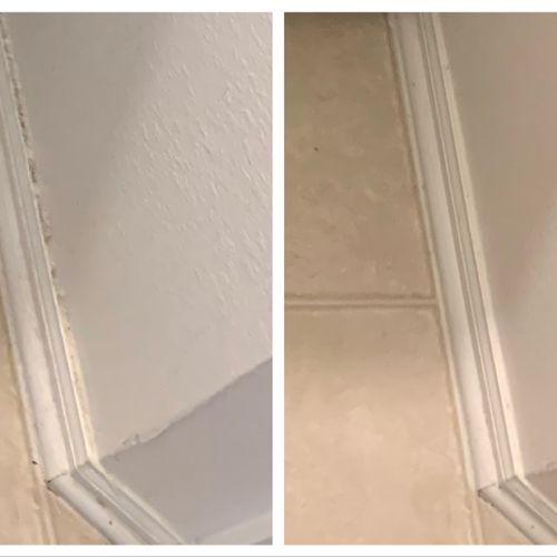 Baseboard cleaning