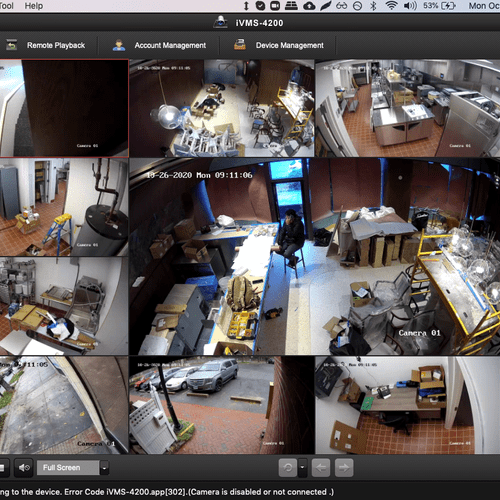 Wiring and camera solution with Hikvision 