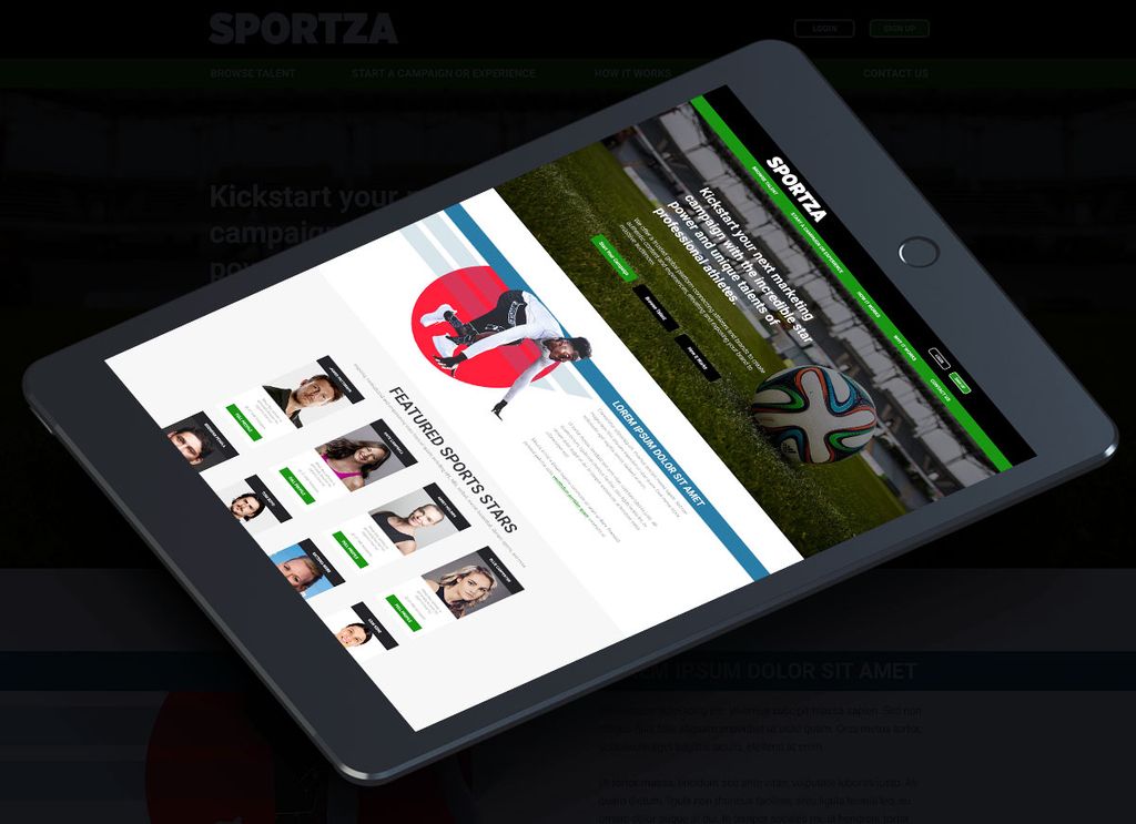 Sportza: Athlete/talent sponsorship platform