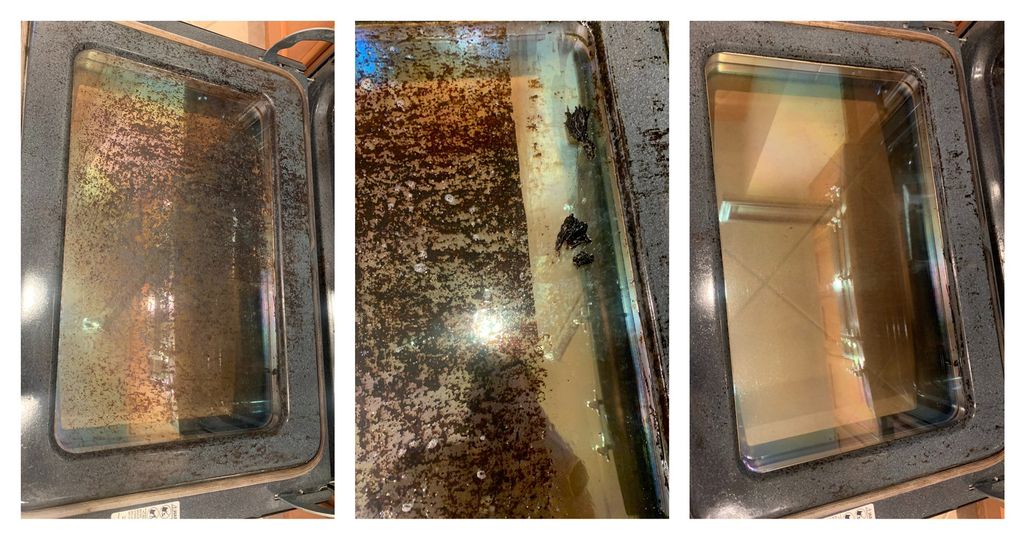 Oven cleaning