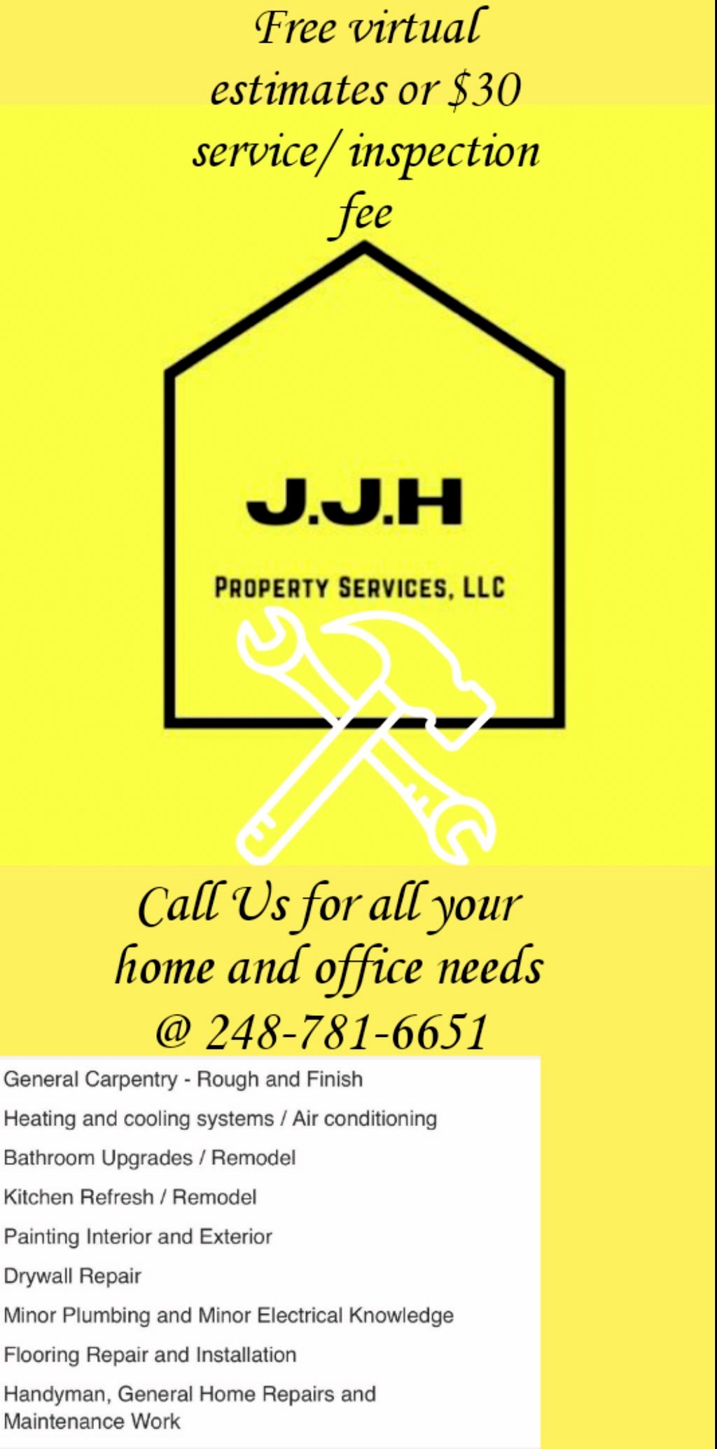 J.J.H Property Services LLC