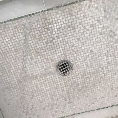 The floor of our main shower unit was cracked. The