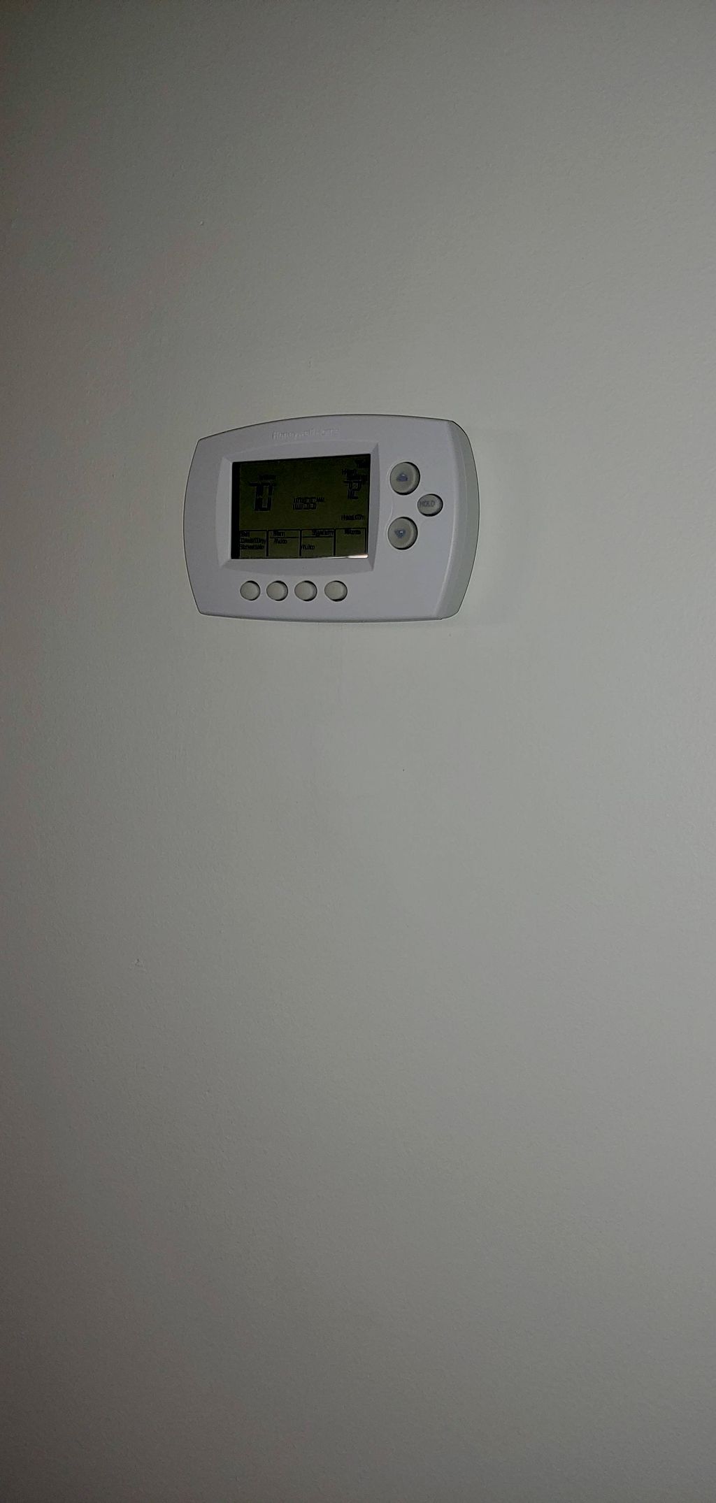 Installation of Customer Supplied Thermostat