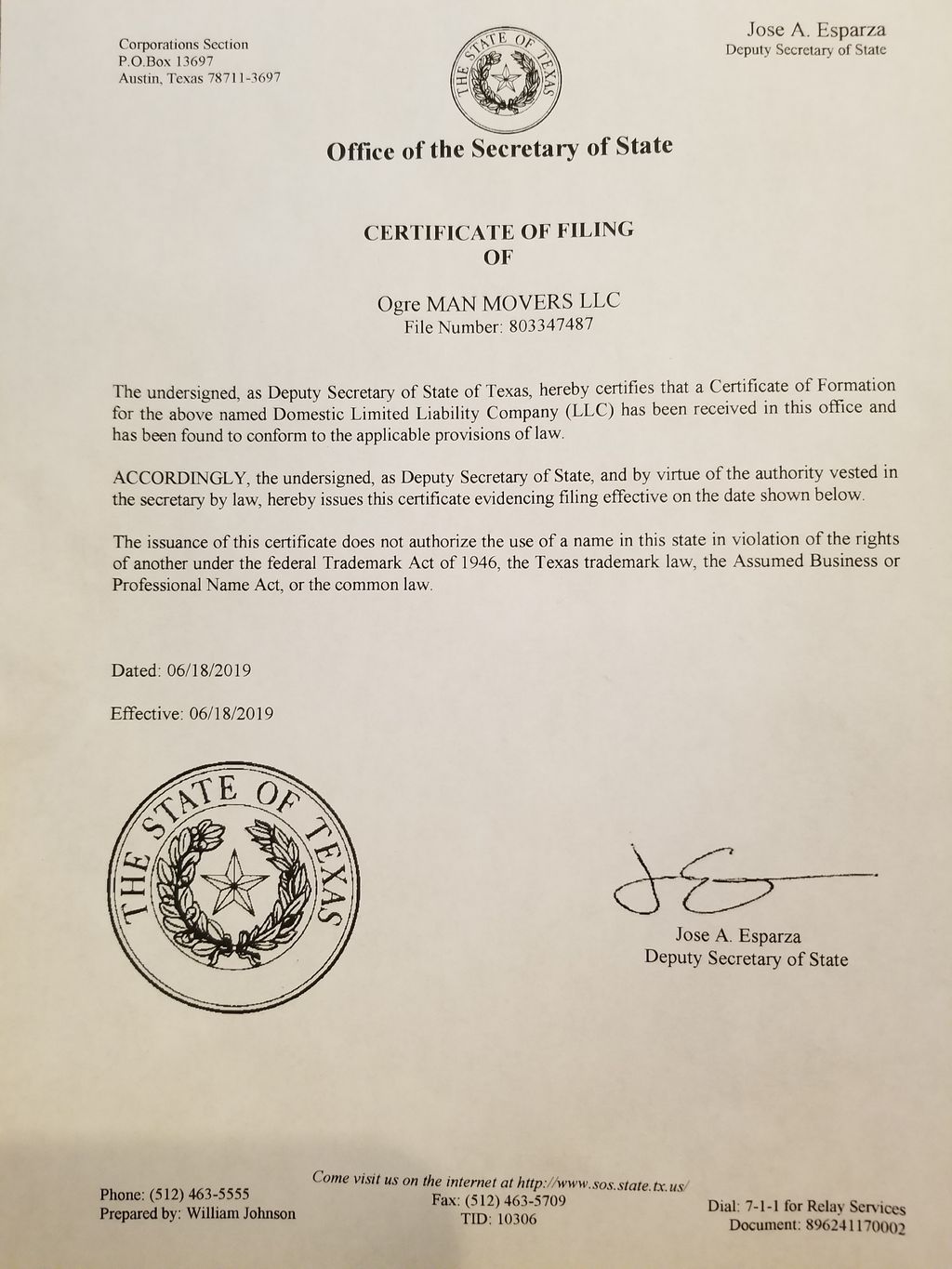 business License