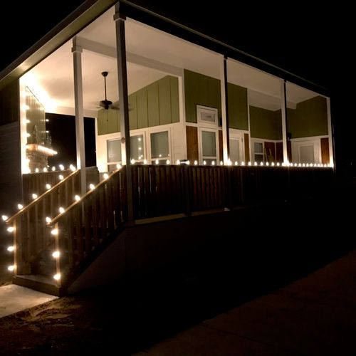 Beautiful, year round outdoor light display on my 