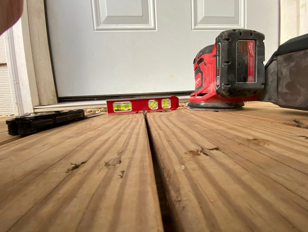 Fill all cracks, replace all damaged wood/ nails/e