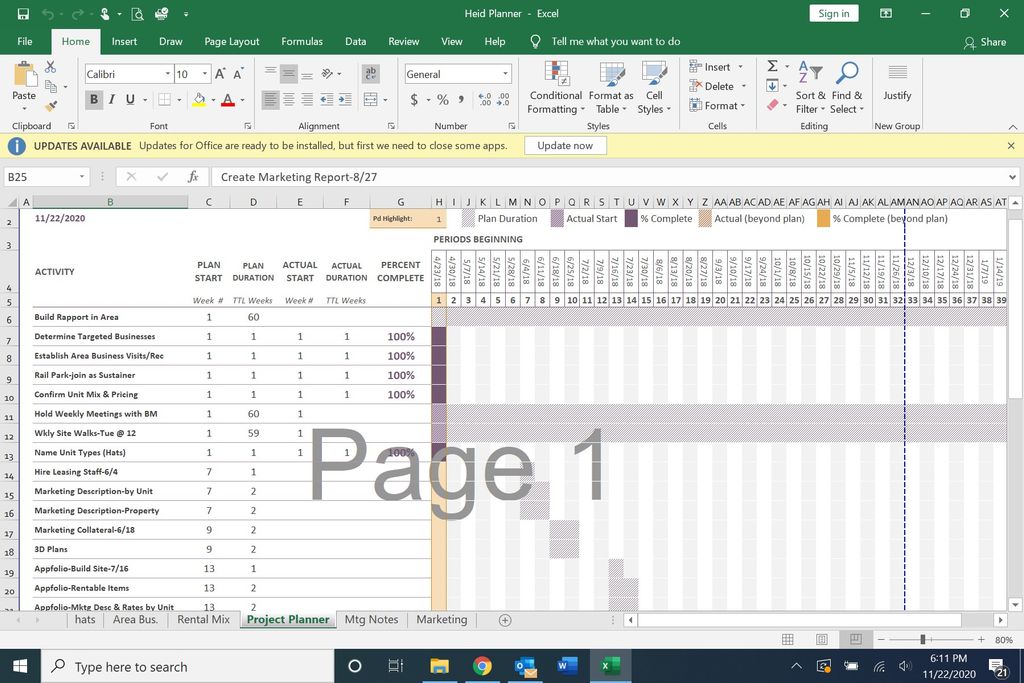 Project Planner