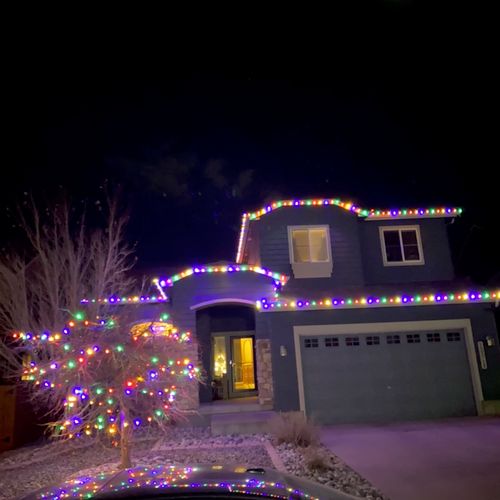 We are very happy with our Christmas lights.! Very