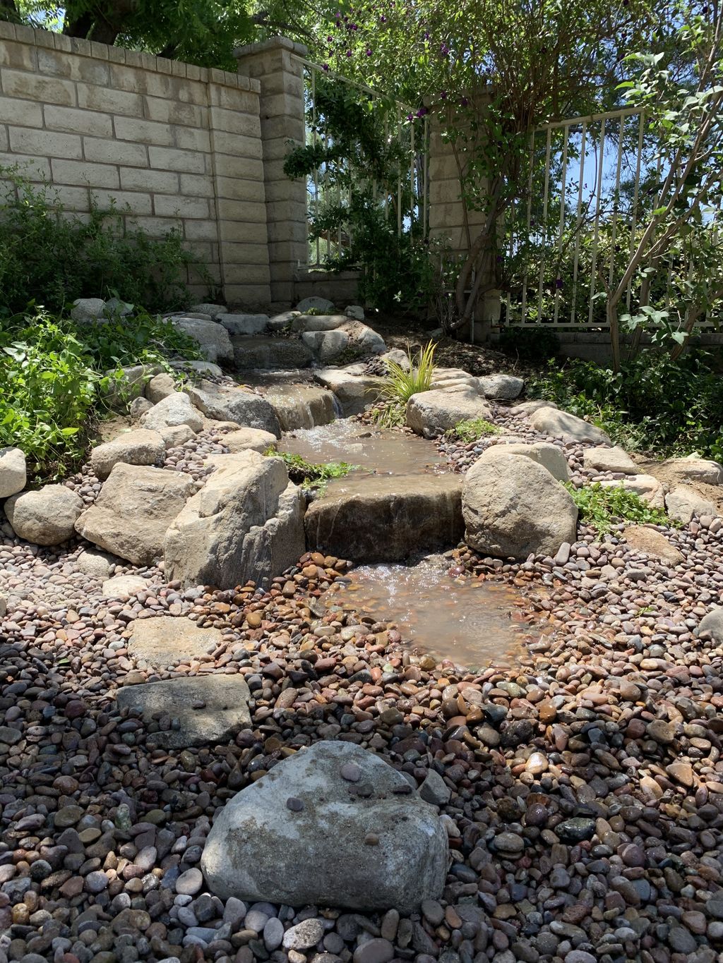 Water Feature Installation