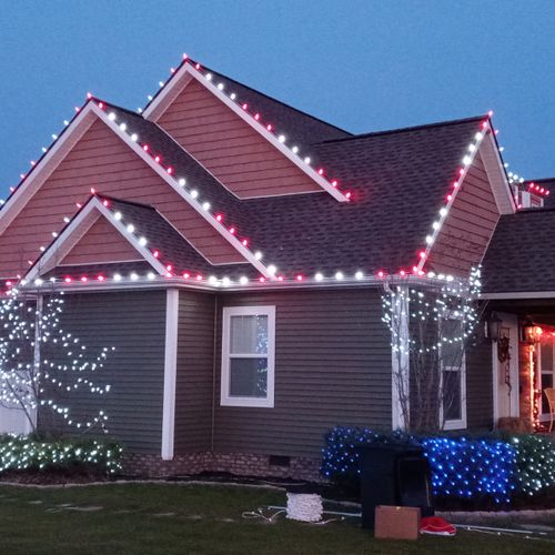 Holiday Lighting Installation and Removal