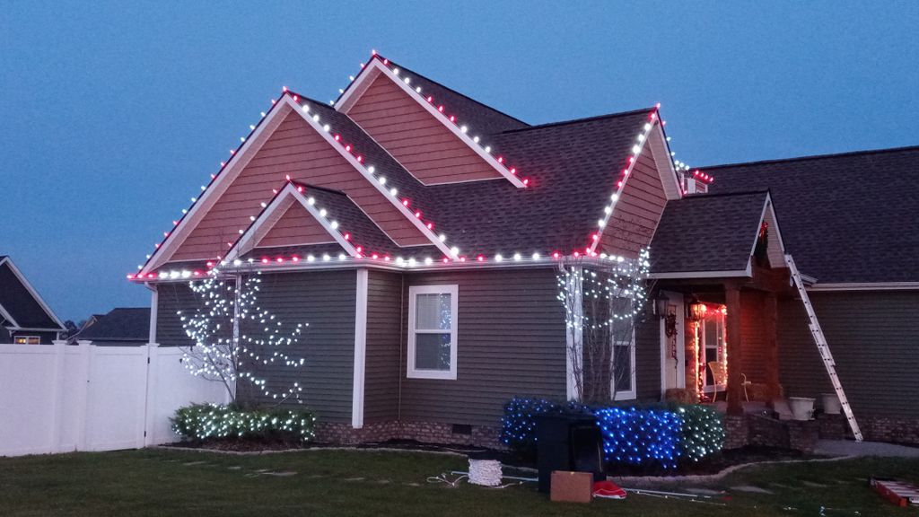 Holiday Lighting Installation and Removal