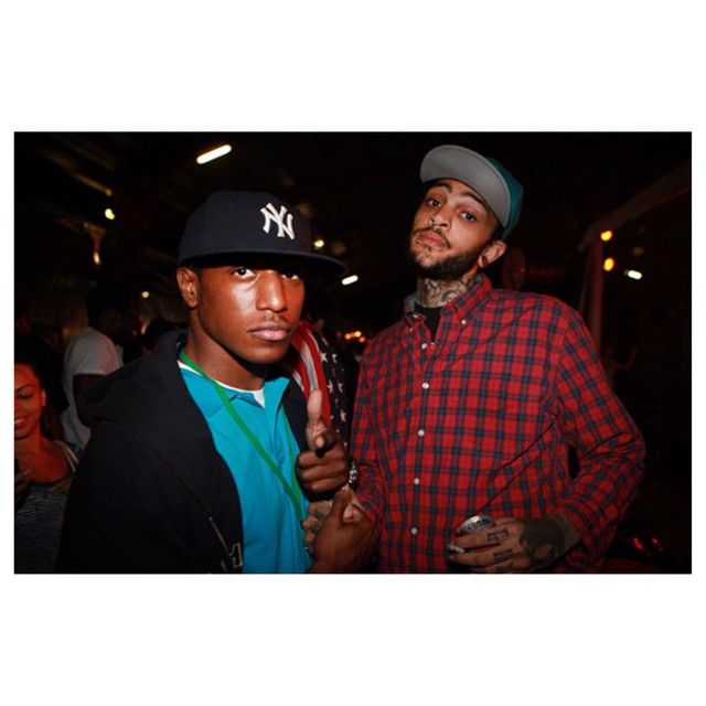 Travis McCoy Dj K Black - From tour Shot archive