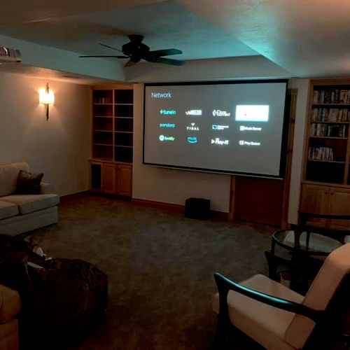 Home Theater we installed