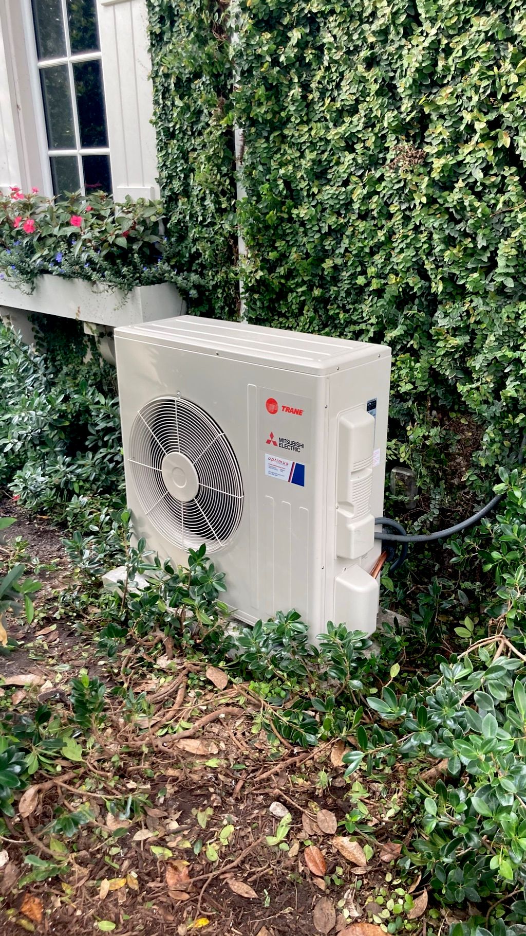 Mitsubishi AC, mini split system.